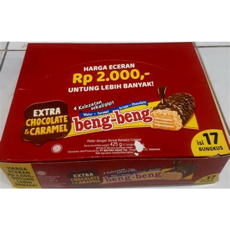 Jual Beng Beng Wafer Coklat Box Isi X Gr Shopee Indonesia