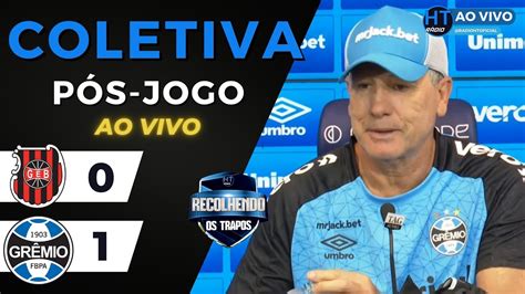 Ao Vivo Coletiva De Renato Portaluppi P S Jogo Brasil X Gr Mio