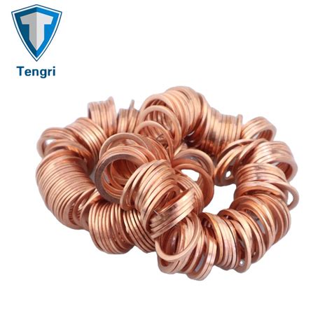 Tengri Factory Copper Washer Spring Lock Washers Flat Hydraulic Gasket