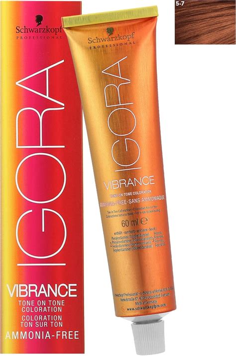 Schwarzkopf Igora Vibrance Castano Chiaro Rame Ml Amazon It