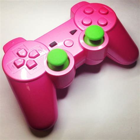 A Custom Modded Candy Pink Ps3 Rapid Fire Controller Pink Candy Ps3 Retro Gaming