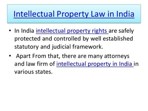 Intellectual property rights in india