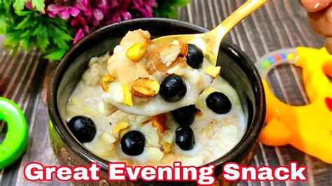 Evening Snack Ideas For 1 To 3 Years Old Evening Snack Recipe Baby