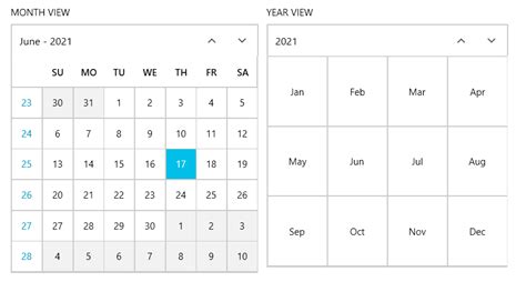 Wpf Calendar Getting Started Telerik Ui For Wpf Hot Sex Picture