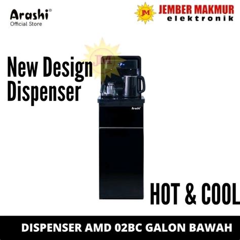 Jual Arashi Multifunction Dispenser AMD BC Hot Cool Galon Bawah Shopee Indonesia