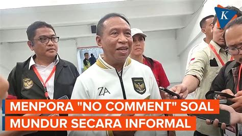 Zainudin Amali Ogah Komentar Soal Mundur Dari Menpora Youtube