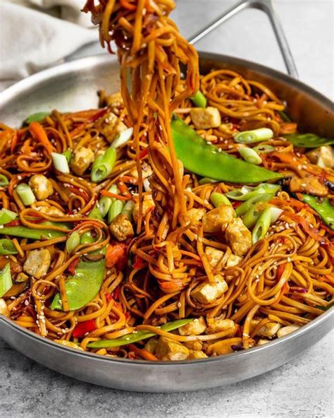 Vegetable Lo Mein Recipe Trembom