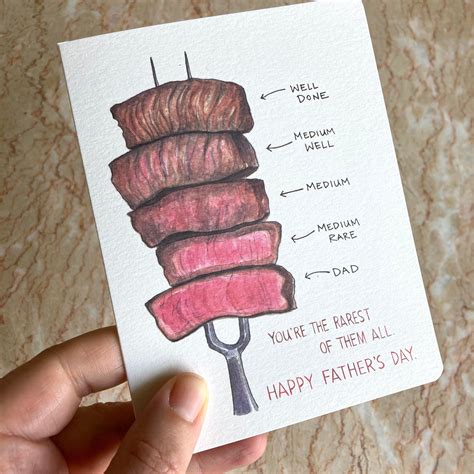 Rarest Of Them All Fathers Day Card Etsy Uk