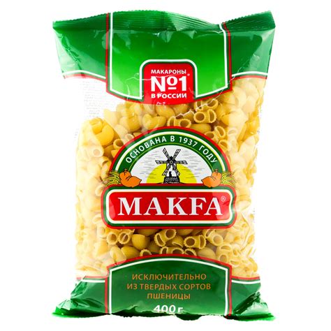 Макароны Makfa (Макфа) 400г улитки купить с доставкой на дом в интернет ...