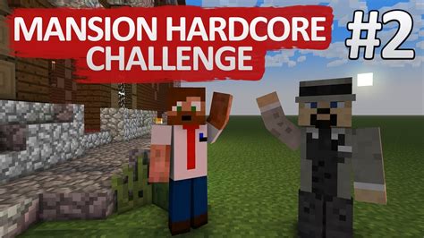 Minecraft Mansion Hardcore Challenge 2 Full Armor Village YouTube