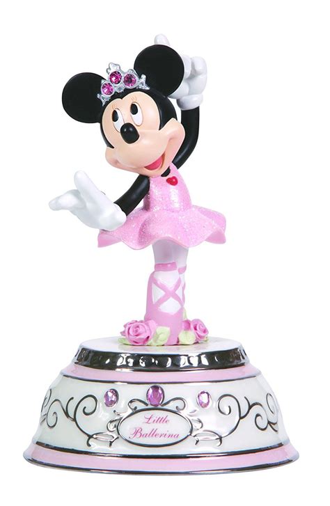 Precious Moments Little Ballerina Minnie Mouse Disney Rotating Musical