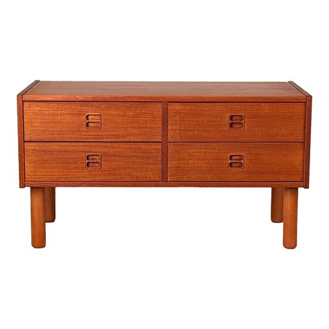 Vintage Danish Teak Chest Chairish