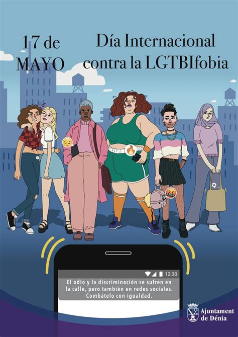 Cartel Dia internal contra LGTBIfobia CAST Noticies La Marina Plaça