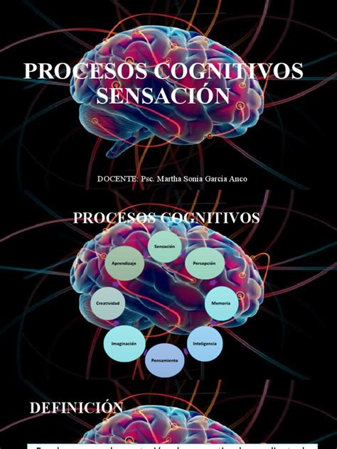 Procesos Cognitivos Sensaciòn Pdf Percepción Psicología Cognitiva