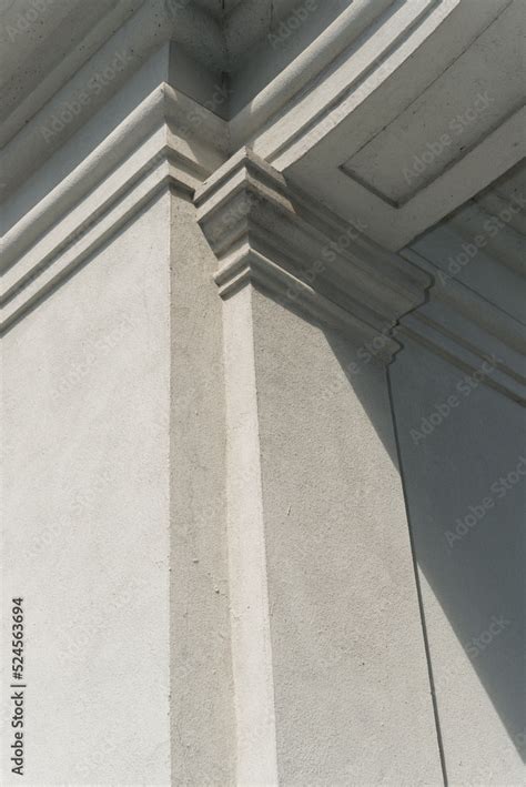 architectural detail featuring an engaged pilaster Stock Photo | Adobe ...