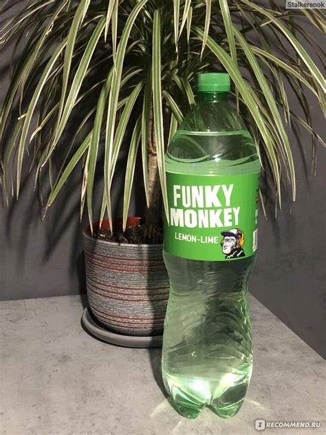 Напиток безалкогольный сильногазированный Funky Monkey Lemon-Lime ...