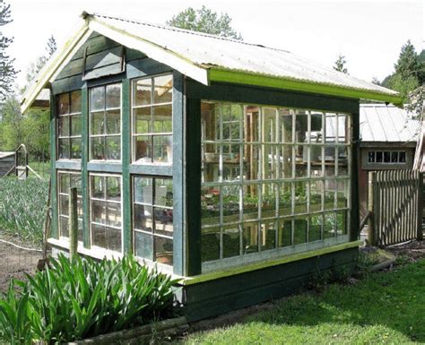 Adorable Character Outbuildings: Window Greenhouse DIY