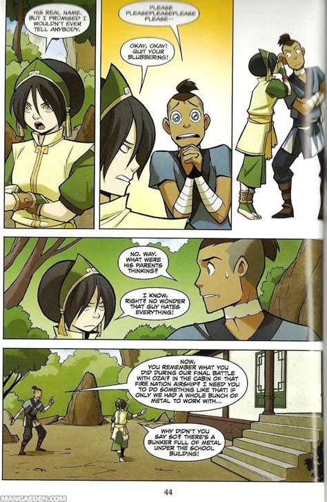 Manga Avatar The Last Airbender The Promise Chapter 2 Page 44