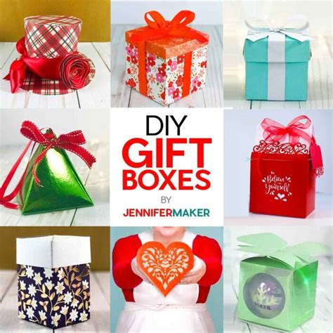 Easy DIY Gift Boxes: Little Boxes for Any Occasion! - Jennifer Maker