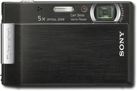 Best Buy Sony Cyber Shot 81mp Digital Camera Black Dsc T100b