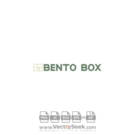 Bento Box Logo Vector Ai Png Svg Eps Free Download