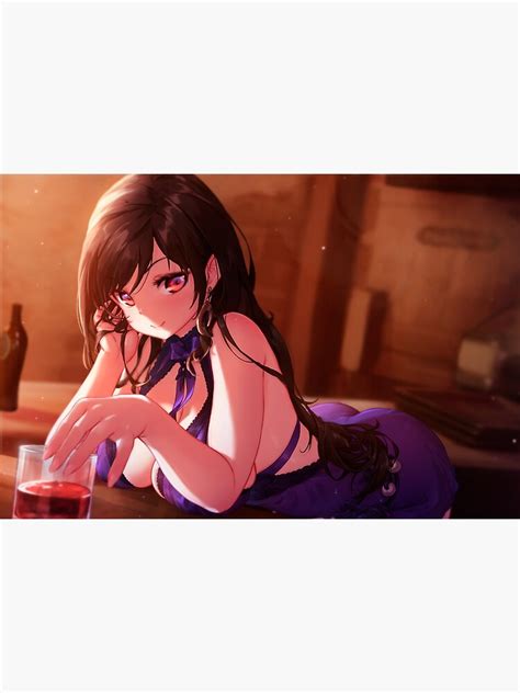 Hot Tifa Lockhart Final Fantasy FFVII Sexy Lewd Anime Hentai Girl Boobs Tits Thighs Ass Butt