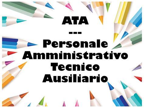 Personale ATA Area A AS B D E Profili Professionali News Istruzione