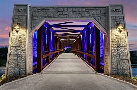 High Trestle Trail Bridge - Insight Lighting