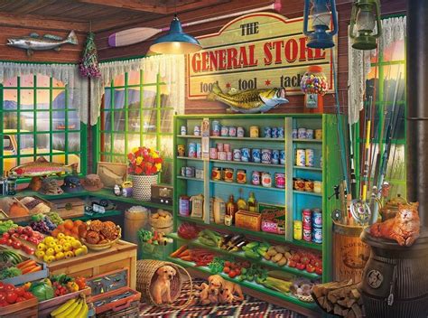 Solve General Store Jigsaw Puzzle Online With Pieces