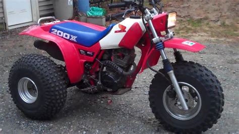 1985 Honda Atc 200x Youtube