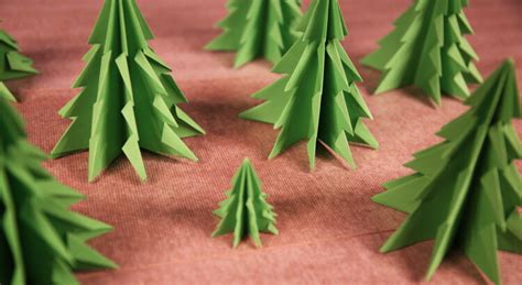 DIY un sapin de Noël en papier en moins d une minute