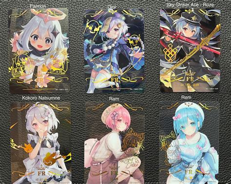 Waifu Cards Goddess Story 10m03 Fr And Ssr Cards Collectible Waifu Trading Cards Etsy