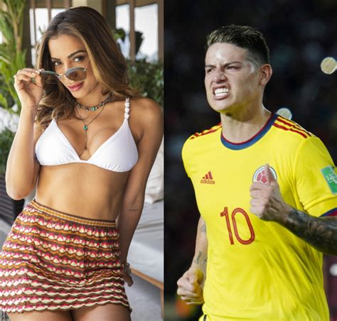 Anitta fica chocada que seu ex affair James Rodríguez vai jogar em um