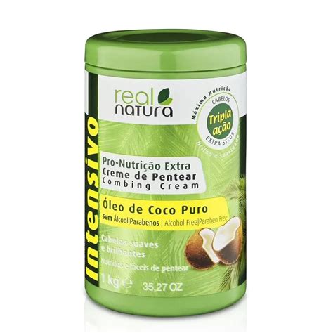 Крем Real Natura Pro Nutrição Extra Coco для живлення гладкості і