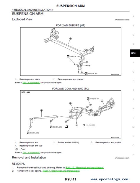 Nissan Qashqai Model J Series Service Repair Manual Pdf