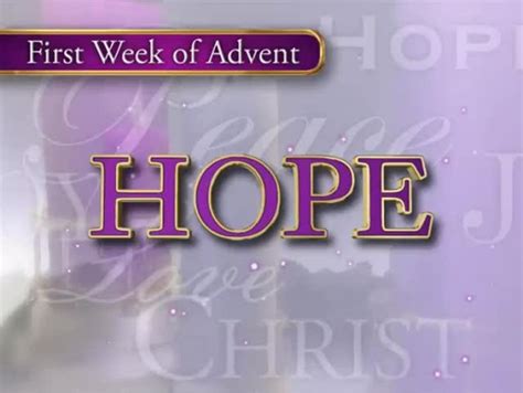 Advent Title Loop - Hope | Hyper Pixels Media | SermonSpice