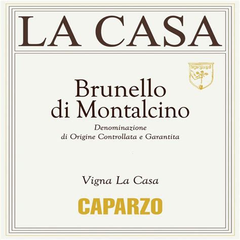 Caparzo Brunello Di Montalcino Vigna La Casa Ag Wines