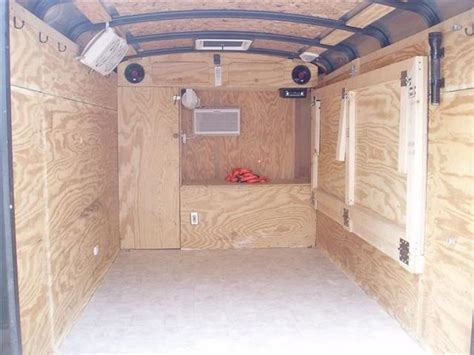 Easy DIY Enclosed Trailer Storage Ideas (20) – Vanchitecture Cargo ...