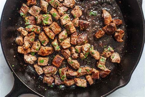 Garlic Herb Steak Bites Recipe