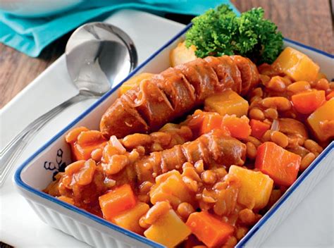 Pork Sausage And Bean Stew Recipe