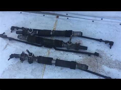 Рейка рулевая Daewoo Nexia Дэу Нексия без ГУРа - YouTube