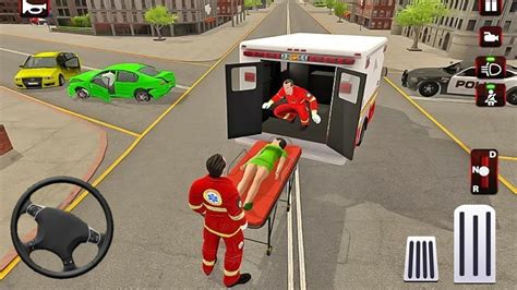 Ambulance Rescue Driver Simulator Emergency Hero City Cars Drive