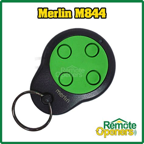 M844 Merlin Garage Door Remote Control Handset - Merlin Garage Door Openers