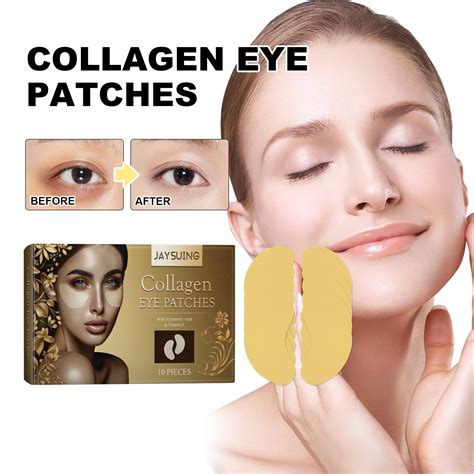 Eye Patches Gold 10 Pairs Golden Eye Mask With Amino Acid