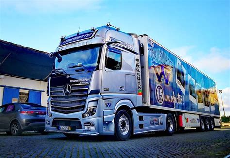 Europe Trucks On Instagram Mercedes Benz Actros By Transwhite