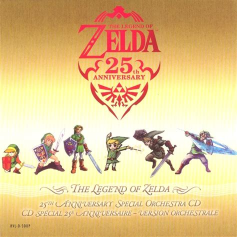 The Legend Of Zelda 25th Anniversary Special Orchestra Cd Zelda Dungeon Wiki A The Legend Of