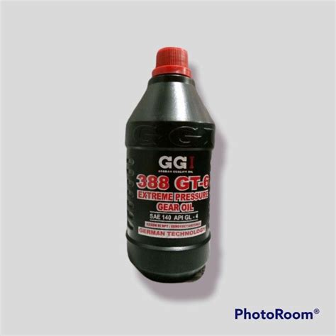 Ggi Gear Oli Sae 140 Api Gl 4 Oli Gardan Oli Transmisi 1000ml 1liter