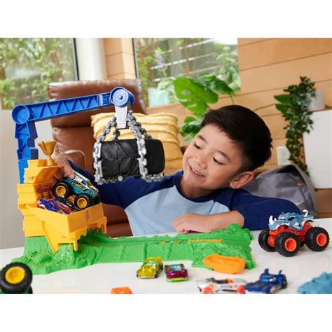 Hot Wheels Monster Trucks Live Ar Na Rhinomite Z Zda P Lya Szett Mattel V S Rl S A J T Kshopban