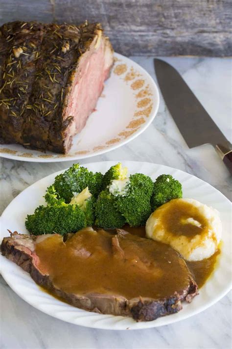 Herb And Garlic Stuffed Prime Rib Roast Recipe And Video The Kitchen Magpie