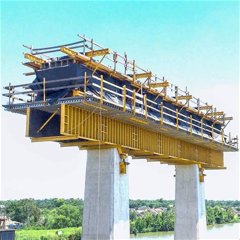 Four Faced Battered Column Bridge Formwork